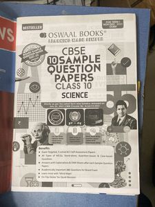 CBSE Class 10 Science Sample Papers