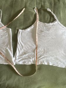 Bundle of 2 White Camisoles