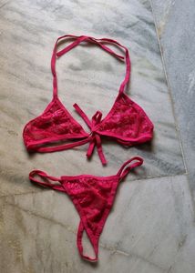 Combo Bikini Set With Bra