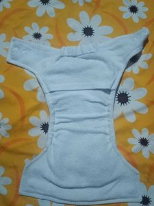 Cloth Diapers Set - Blue, Orange, Red