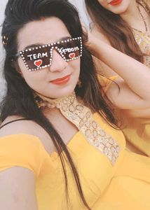 Elegant Yellow Ethnic Westrn Gown