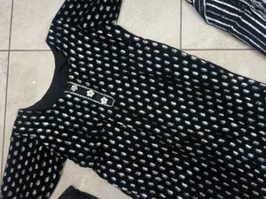 Black punjabi suit