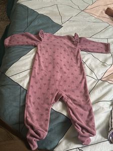 New Carter's Baby Girl Sleepsuit