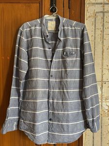Men's Striped Long Sleeve Shirt