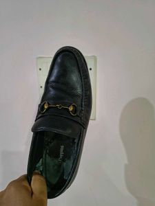 Classic Formal Black Leather Loafers