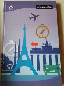 Classmate Notebook,Set of 4, 384 Pages Each