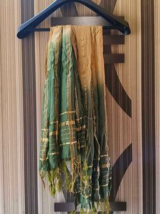 Green Embroidered Kurta set
