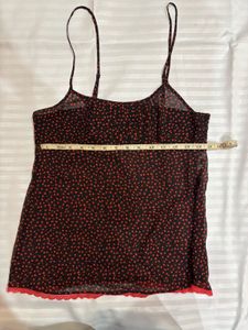 Black &amp; Red Polka Dot Pajama Set