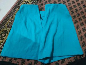 Stylish Blue Skort