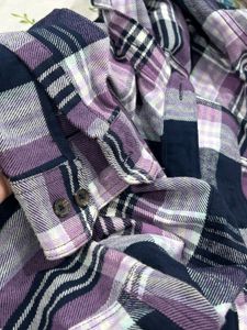 Man Plaid Flannel Shirt