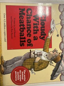 New Book Cloudy With A Chance Of Meatballs