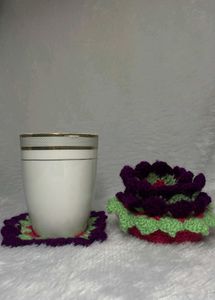 Tea Cup Coaster With Bucket