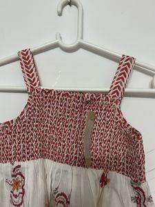 Boho Smocked Floral Top
