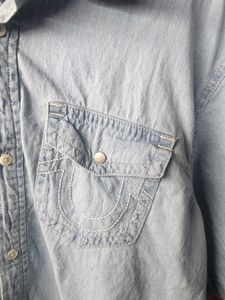 True religion heavy overshirt authenticc