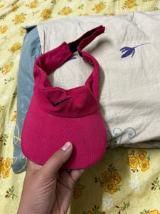 Stylish Pink Visor Hat