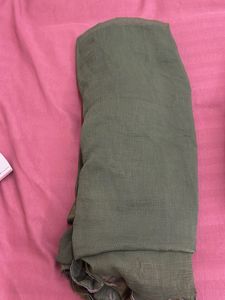 Elegant Olive Green Dupatta