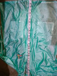 Light Blue Raincoat