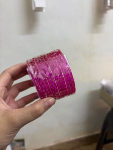 Bright Fuschia/Magenta Bangles