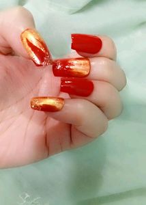 Press On Nails Fireflames🔥