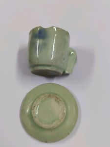 Kids toys Vintage Ceramic Tea Cup saucer Set