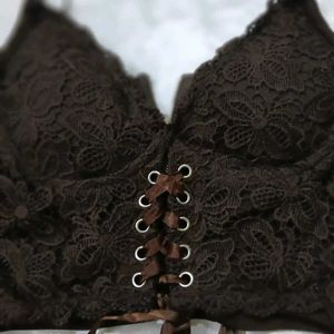 Lace Corset Bra seez M