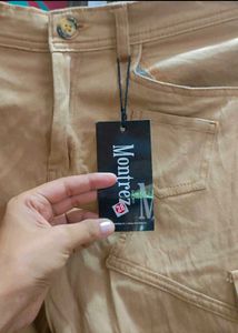 Khaki Cargo Pants (Branded)