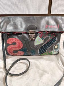 Unique Patchwork Crossbody Bag