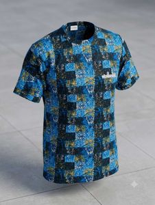 ⭐Abstract Print Swim T-Shirt🌊