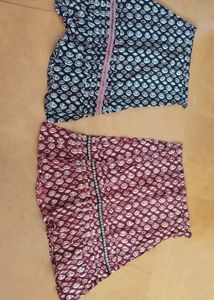 Two Ethnic Boho Skirts