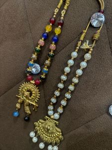 2 Necklaces with Pendants