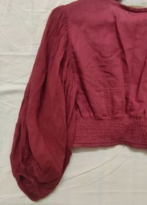 Crop Top With Crochet