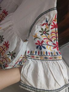 Embroidered Gujrati (Kacch) Style kurti