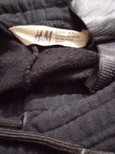 Black Joggers with Side Detail