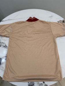 Men's Beige Polo T-Shirt