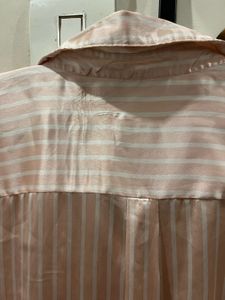 Striped Button-Down Shirt