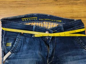 Baggy Vintage Look Blue Jeans