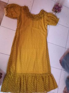 Yellow Ethnic Gown