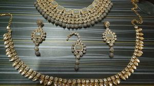 Elegant Indian Jewelry Set