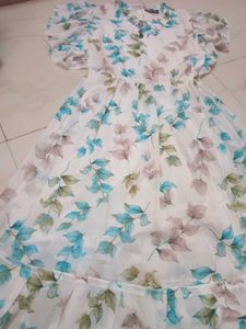 Chic Floral Print Dress