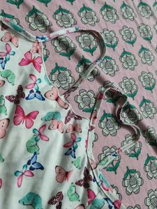 Butterfly Print Halter Top