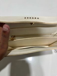 Esbeda White Crossbody Bag