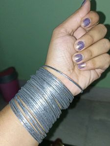Set of Silver Bangles