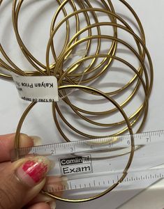 Traditional Golden Bangles