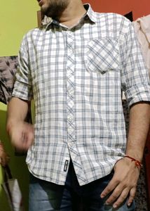 Classic Plaid Button-Up Shirt