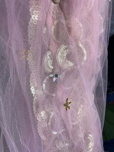 Sparkling Pink Sequined Kurta