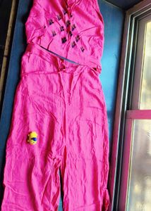 Vibrant Pink Kurta and Pant Set