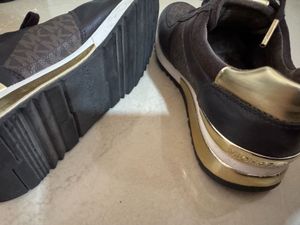 Michael Kors Brown Sneakers