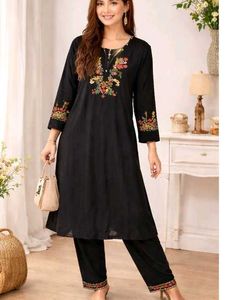Elegant Embroidered Kurta Set