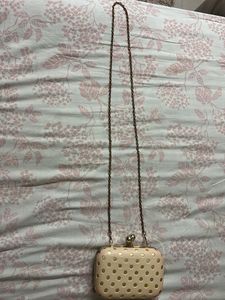 Cute Polka Dot Clutch Bag