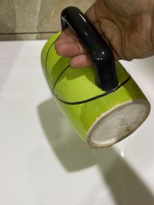 Green Ceramic Planter